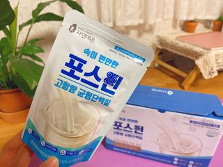 자연에온 마시는 프로틴 고함량 균형단백질 음료 포스틴 125ml 10개입 1BOX — 3.5점을 준 리뷰어가 2021년 5월 올린 사용 사진