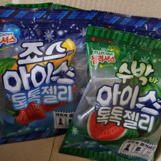 롯데제과 죠스바 아이스 톡톡 젤리 — 3.5점을 준 리뷰어가 2021년 10월 올린 사용 사진