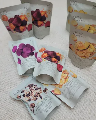 딜라이트 프로젝트 원물칩 5종 9ea(고구마칩, 자색고마칩, 느타리버섯칩, 비트 믹스칩, 단호박 믹스칩) — 5점을 준 리뷰어가 2022년 4월 올린 사용 사진