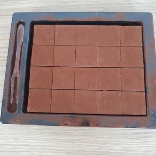 연말/새해선물 요즘 트렌드 오트밀크 생초콜릿 호불호 없는 카카올라 Bast 밀크생초콜릿 — 5점을 준 리뷰어가 2021년 10월 올린 사용 사진