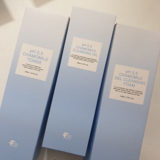 페브유 / FABYOU 페브유 pH5.5 캐모마일 젤 클렌징 폼 + 클렌징 오일 + 토너 3종 세트 — 5점을 준 리뷰어가 2021년 8월 올린 사용 사진