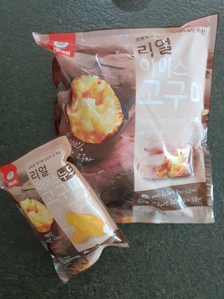 천일식품 천일냉동 리얼 아이스 고구마 — 5점을 준 리뷰어가 2021년 4월 올린 사용 사진