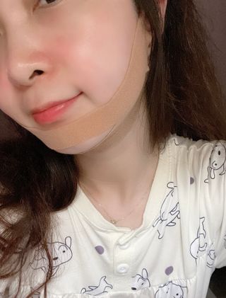 아이디플라코스메틱 아이디 페이스핏 마이너스 밴드 v2 — 3.5점을 준 리뷰어가 2021년 5월 올린 사용 사진