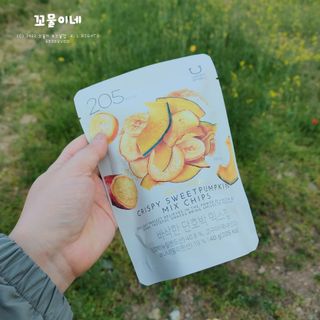 딜라이트 프로젝트 원물칩 2종 6ea(비트 믹스칩, 단호박 믹스칩) — 5점을 준 리뷰어가 2022년 4월 올린 사용 사진