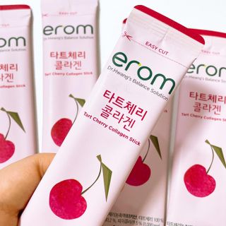 이롬 erom 타트체리 콜라겐 — 5점을 준 리뷰어가 2021년 4월 올린 사용 사진