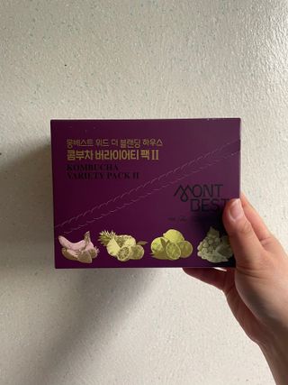 [몽베스트] 위드 더 블랜딩 하우스 콤부차 _ 버라이어티팩II — 5점을 준 리뷰어가 2024년 4월 올린 사용 사진