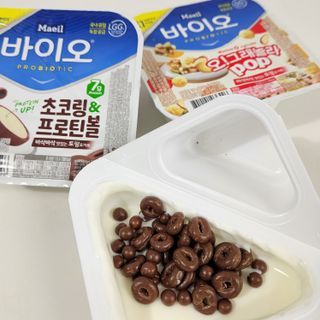 LIVE 매일바이오 토핑요거트 — 5점을 준 리뷰어가 2022년 4월 올린 사용 사진