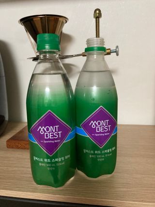 몽베스트 Montbest with Sparkling water Plain 20병 — 4.5점을 준 리뷰어가 2022년 8월 올린 사용 사진