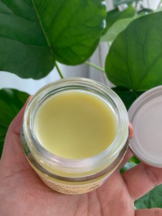 올리브 오일 스킨케어 컴퍼니 [OOSC] 순한 베이비 퓨어 수딩밤 오리지널 60g — 5점을 준 리뷰어가 2021년 5월 올린 사용 사진