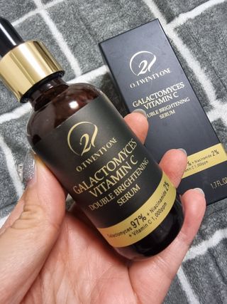 오투에니원 갈락토미세스 비타민 C 더블 브라이트닝 세럼 50ml — 4점을 준 리뷰어가 2023년 1월 올린 사용 사진