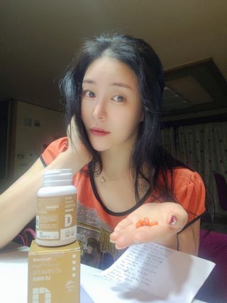 (NEW)다나음 하이포텐시 비타민D3 5000IU(60정/2개월분) — 5점을 준 리뷰어가 2023년 1월 올린 사용 사진