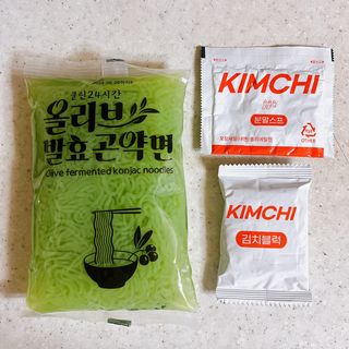 클린24시간 올리브발효곤약면 시원김치면 1세트-(3봉) — 5점을 준 리뷰어가 2024년 2월 올린 사용 사진