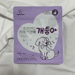 My Pet Care 천연단백질 치아건강에 개좋아 — 5점을 준 리뷰어가 2021년 1월 올린 사용 사진