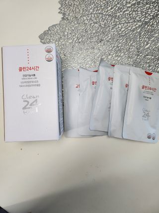 클린24시간 1BOX(5포) + 전용보틀(500ml) — 5점을 준 리뷰어가 2023년 5월 올린 사용 사진