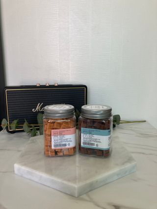 페페로니 진짜 오메가3 연어+소고기 180g+180g — 5점을 준 리뷰어가 2021년 7월 올린 사용 사진