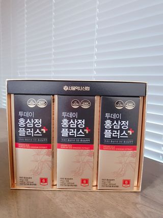 서울약사신협_투데이홍삼정플러스스틱_10g x 30포 — 5점을 준 리뷰어가 2021년 2월 올린 사용 사진