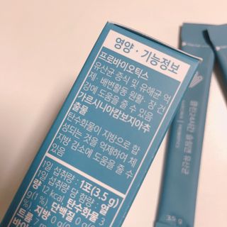 클린24시간 슬림앤유산균 1박스 (3.5g X 15포) — 5점을 준 리뷰어가 2022년 10월 올린 사용 사진