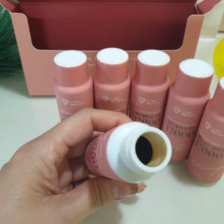 랩앤뷰티 메가 벨벳 콜라겐 12000 — 5점을 준 리뷰어가 2021년 5월 올린 사용 사진