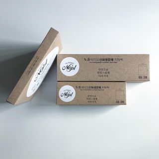 노플(NOPL) 노플 친환경 바이오 산화 생분해  항균 일회용 위생 비닐장갑 100매 + 지퍼백 소형, 대형 — 5점을 준 리뷰어가 2021년 10월 올린 사용 사진