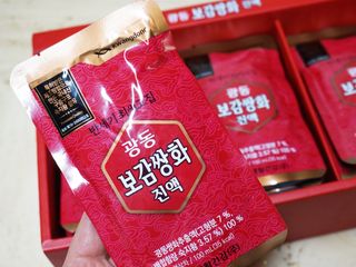 광동생활건강 [광동]진하고 깊은 풍미, 광동 보감쌍화진액 100mL * 18포 — 5점을 준 리뷰어가 2024년 6월 올린 사용 사진