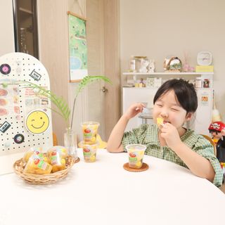 돌 MF[Dole] 파인애플컵/망고컵/복숭아컵 198g 6입X1박스 (맛 1가지 랜덤 발송) — 5점을 준 리뷰어가 2024년 5월 올린 사용 사진
