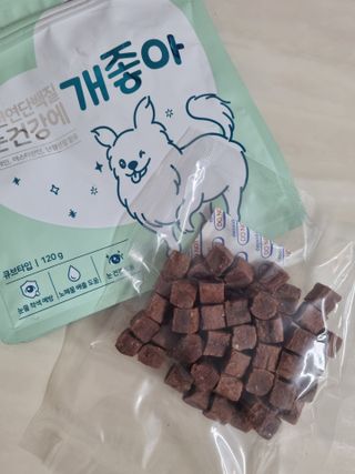 My Pet Care 천연단백질 눈건강에 개좋아 — 5점을 준 리뷰어가 2021년 4월 올린 사용 사진