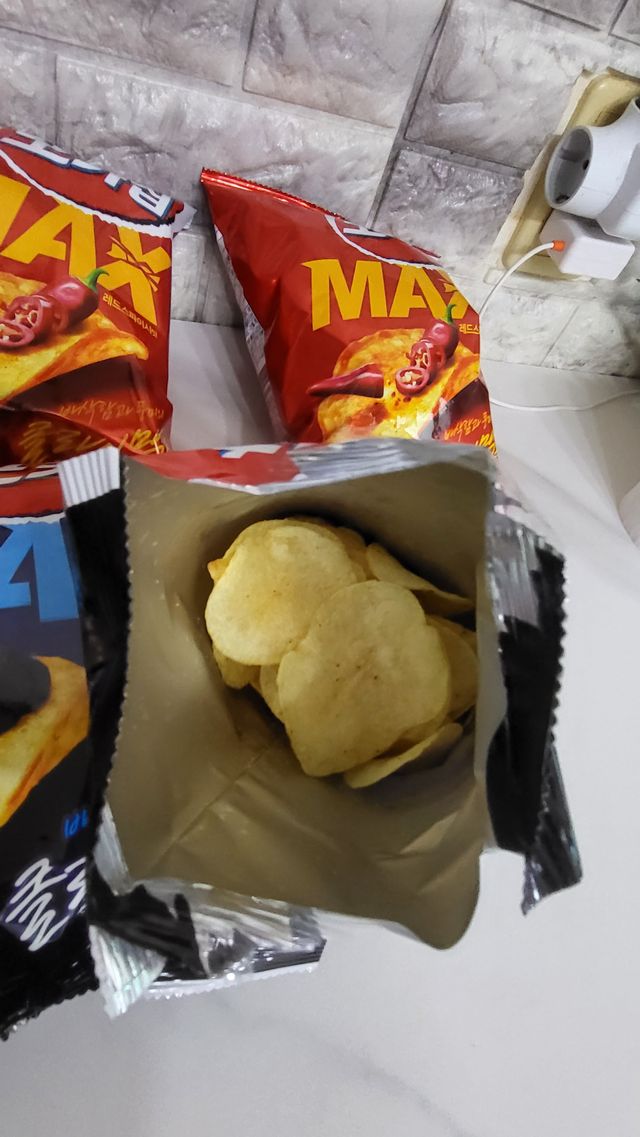 포카칩MAX 리뷰 사진
