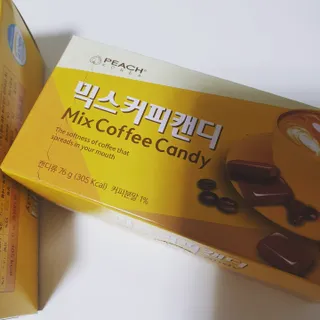 (주) 피치코리아 믹스커피캔디76g x2개입 — 5점을 준 리뷰어가 2022년 11월 올린 사용 사진