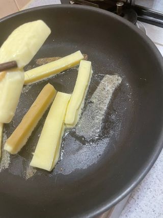 앙투어솔레 아일랜드 구워먹는 치즈 100 자연 치즈 와인안주 300g(100g x 3팩) — 5점을 준 리뷰어가 2022년 8월 올린 사용 사진