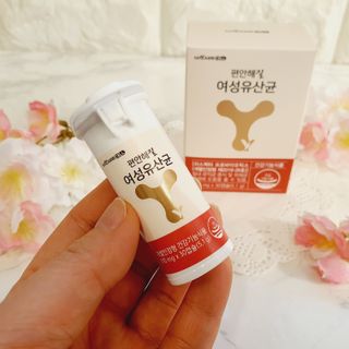 메이준뉴트리 메이준쎌 편안해질 여성유산균 — 5점을 준 리뷰어가 2021년 2월 올린 사용 사진