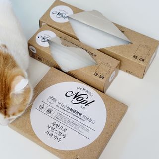 노플(NOPL) 노플 친환경 바이오 산화 생분해  항균 일회용 위생 비닐장갑 100매 + 지퍼백 소형, 대형 — 5점을 준 리뷰어가 2021년 10월 올린 사용 사진