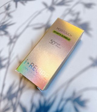 아이레시피 모이스트터치 스포츠 선밀크 50ml (SPF50+ PA+++) — 4점을 준 리뷰어가 2023년 6월 올린 사용 사진