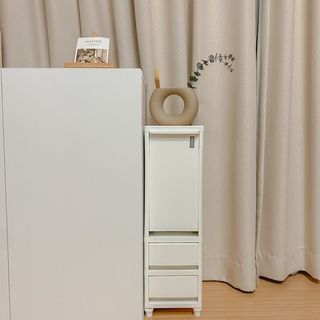 창신리빙 [프랑코 스마트 슬림 휴지통] 똑똑한 정리 수납 — 5점을 준 리뷰어가 2021년 8월 올린 사용 사진
