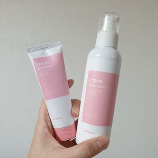 화이트리 채움 베리어 로션, 베리어 크림 세트 — 5점을 준 리뷰어가 2021년 1월 올린 사용 사진