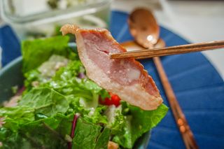 참살이도시락 작심삼일 샐러드도시락 3개 맛보기 새벽배송 또는 택배배송 — 4.5점을 준 리뷰어가 2021년 8월 올린 사용 사진