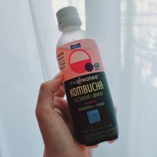 더그레잇티 콤부차 [매일유업] 더그레잇티 44kcal 콤부차 300ml *12개입 (오리지널 6개+베리리치 6개) — 5점을 준 리뷰어가 2023년 8월 올린 사용 사진