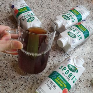 셀렉스스포츠 셀렉스 스포츠 웨이 프로틴 복숭아_ 330ml x 12팩 — 5점을 준 리뷰어가 2021년 10월 올린 사용 사진