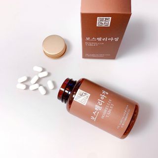일편강심 여주정,마카정,새싹보리정,보스웰리아정,저분자콜라겐 — 4.5점을 준 리뷰어가 2021년 7월 올린 사용 사진