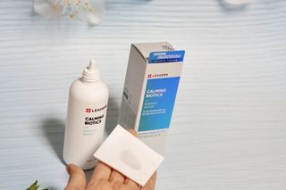 리더스코스메틱 리더스 카밍 바이오틱스 에센스 워터 — 5점을 준 리뷰어가 2021년 1월 올린 사용 사진