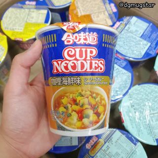 NISSIN 닛신 컵누들  4종 - 씨푸드오리지날, 씨푸드 스파이시, 씨푸드 커리, 씨푸드 XO소스 — 5점을 준 리뷰어가 2022년 5월 올린 사용 사진