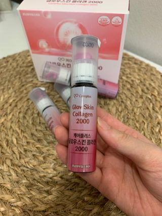 [경남제약헬스케어] 케어플러스 글로우스킨 콜라겐 2000 1박스(10일분) / 피부기능성 이중제형 마시는콜라겐 — 5점을 준 리뷰어가 2024년 7월 올린 사용 사진