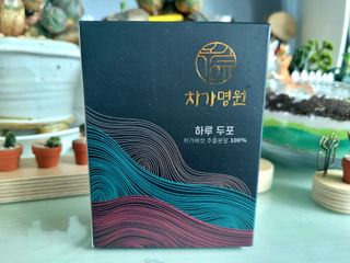 차가명원 차가버섯 프리미엄 추출분말 10일분(20포) — 5점을 준 리뷰어가 2022년 6월 올린 사용 사진