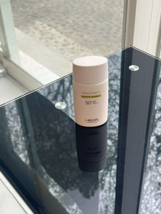 아이레시피 모이스트터치 스포츠 선밀크 50ml (SPF50+ PA+++) — 5점을 준 리뷰어가 2023년 4월 올린 사용 사진