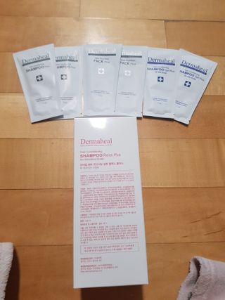 더마힐 헤어 컨디셔닝 샴푸 릴렉스 500ml — 5점을 준 리뷰어가 2021년 1월 올린 사용 사진