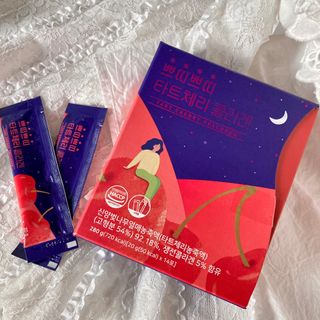 서울약사신협_쁘띠쁘띠타트체리콜라겐_20g x 14포 — 5점을 준 리뷰어가 2020년 12월 올린 사용 사진