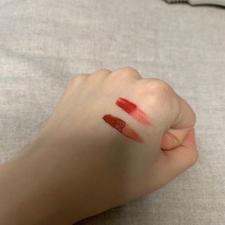 [블랙루즈] 에어 핏 벨벳틴트 시즌1 7종 중 택1+랜덤1 — 5점을 준 리뷰어가 2021년 1월 올린 사용 사진