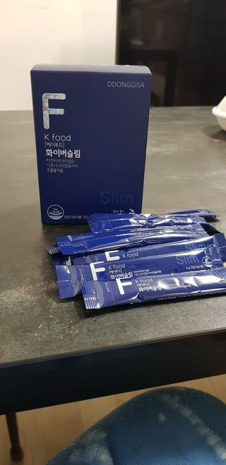 똥기사의 케이푸드 화이버슬림 — 5점을 준 리뷰어가 2020년 12월 올린 사용 사진