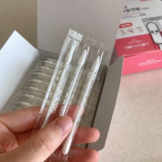 마미앤유 개별 듀얼면봉 — 5점을 준 리뷰어가 2022년 2월 올린 사용 사진