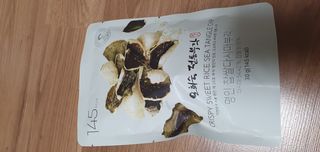오희숙 전통부각 명인 찹쌀김부각, 찹쌀다시마부각, 황태껍질튀각 총 6봉 — 5점을 준 리뷰어가 2021년 7월 올린 사용 사진