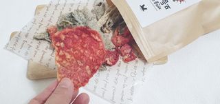 자연을담은모듬부각 — 5점을 준 리뷰어가 2022년 1월 올린 사용 사진